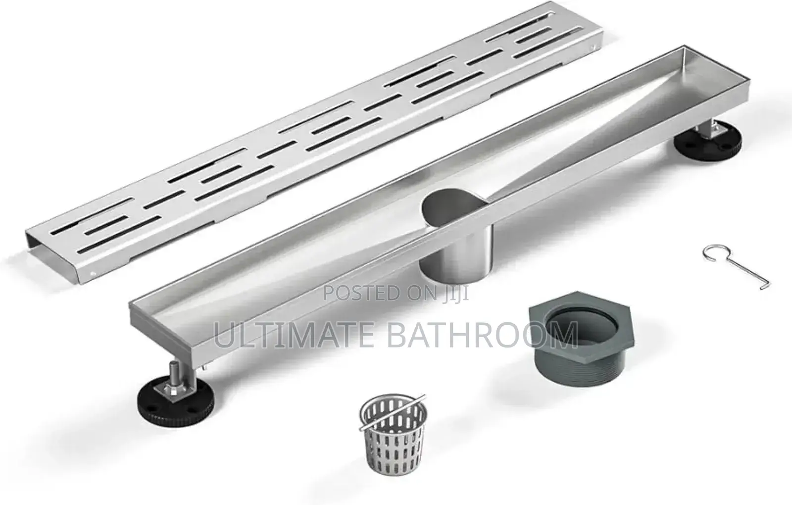 40cm Three Line Design Down Outlet Bathroom Floor Drain