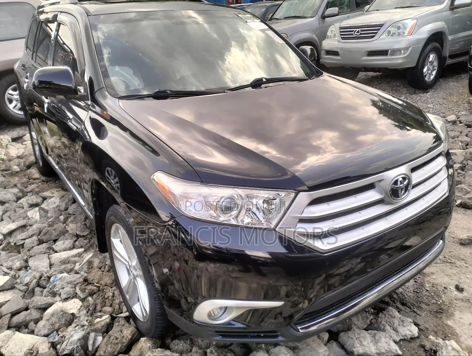 Toyota Highlander Limited 2012 Black