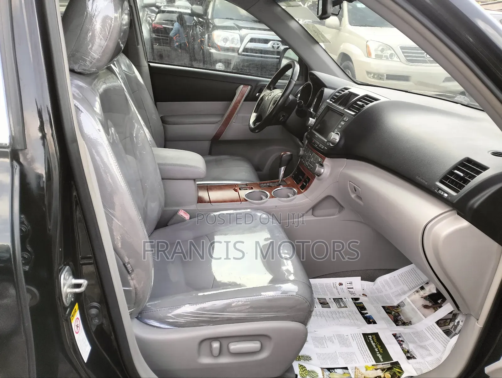 Toyota Highlander Limited 2012 Black