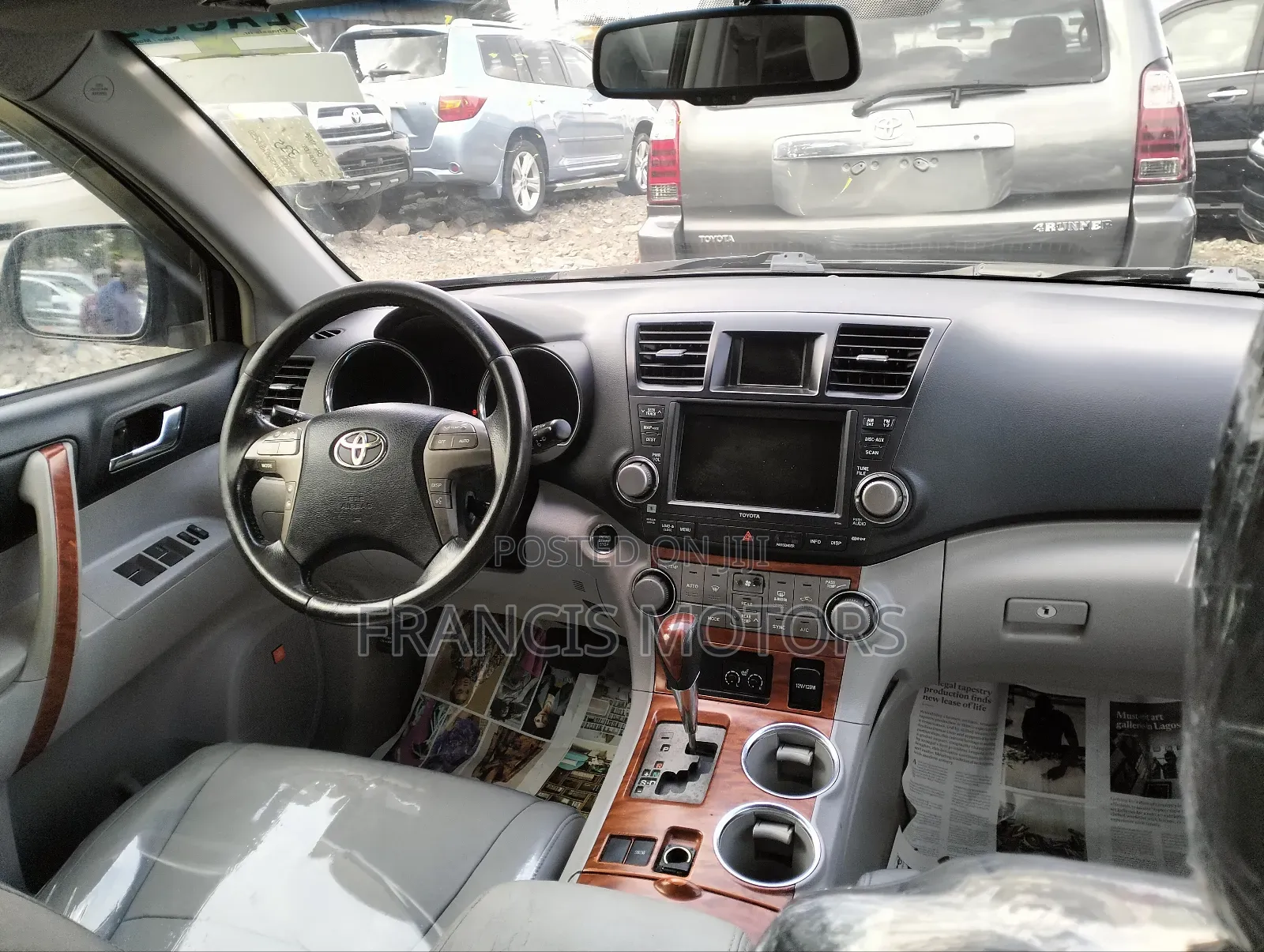 Toyota Highlander Limited 2012 Black