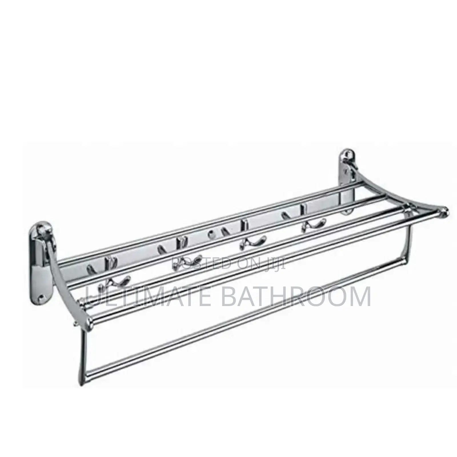 90cm Pure Stainless Steel Multiple Purpose Towel Rack