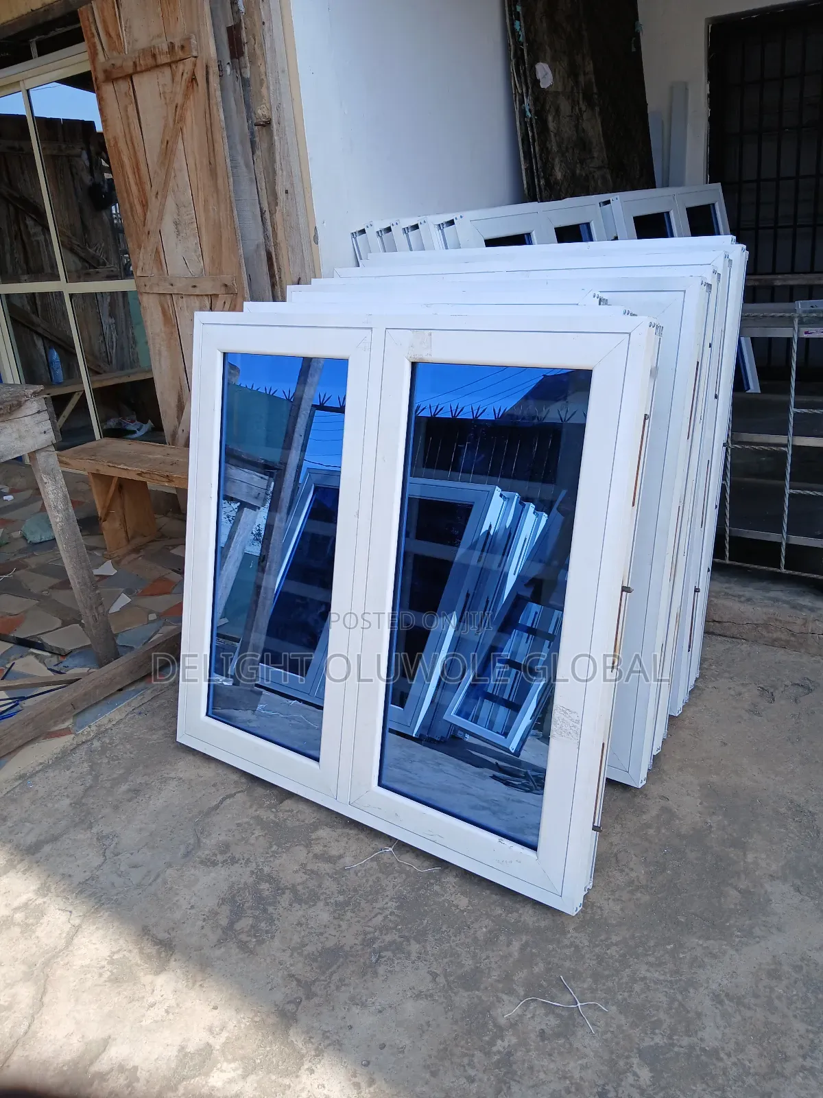 Casement Windows With Burglary and Net