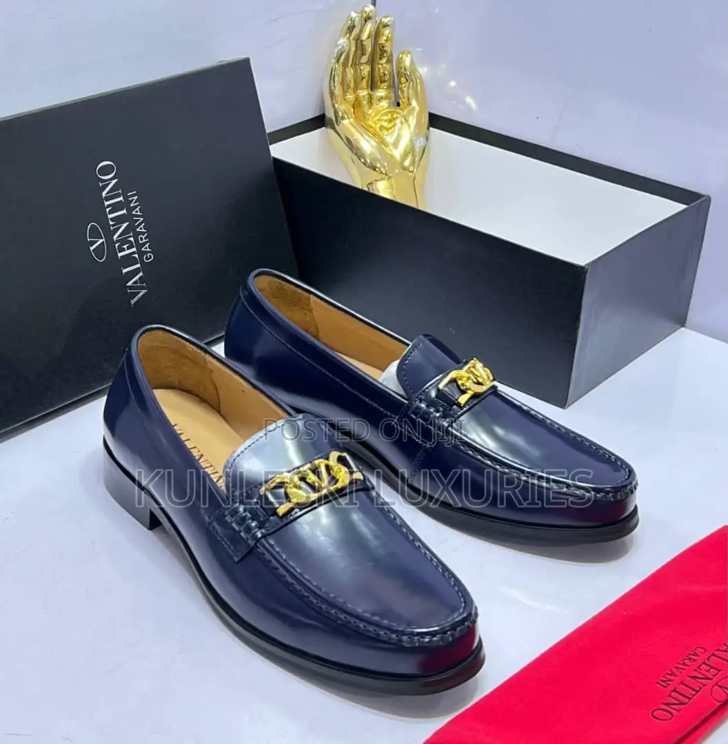 Original Valentino Garavani Loafers Shoes for Men