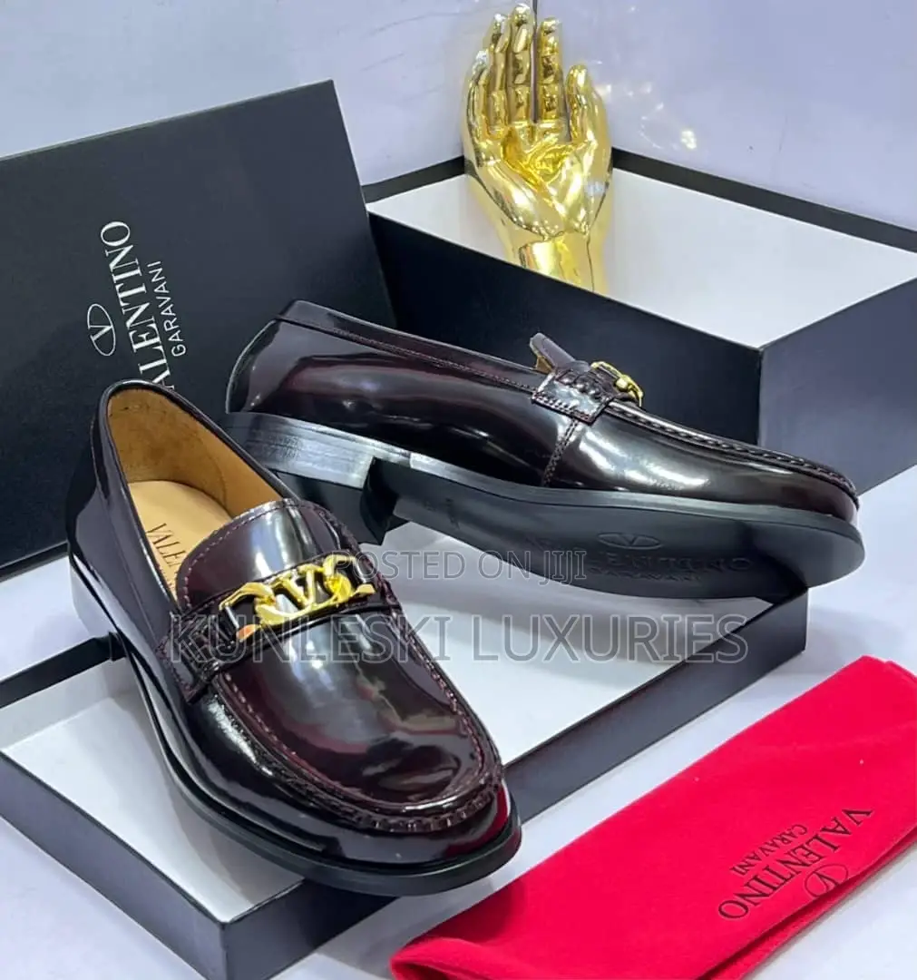 Original Valentino Garavani Loafers Shoes for Men