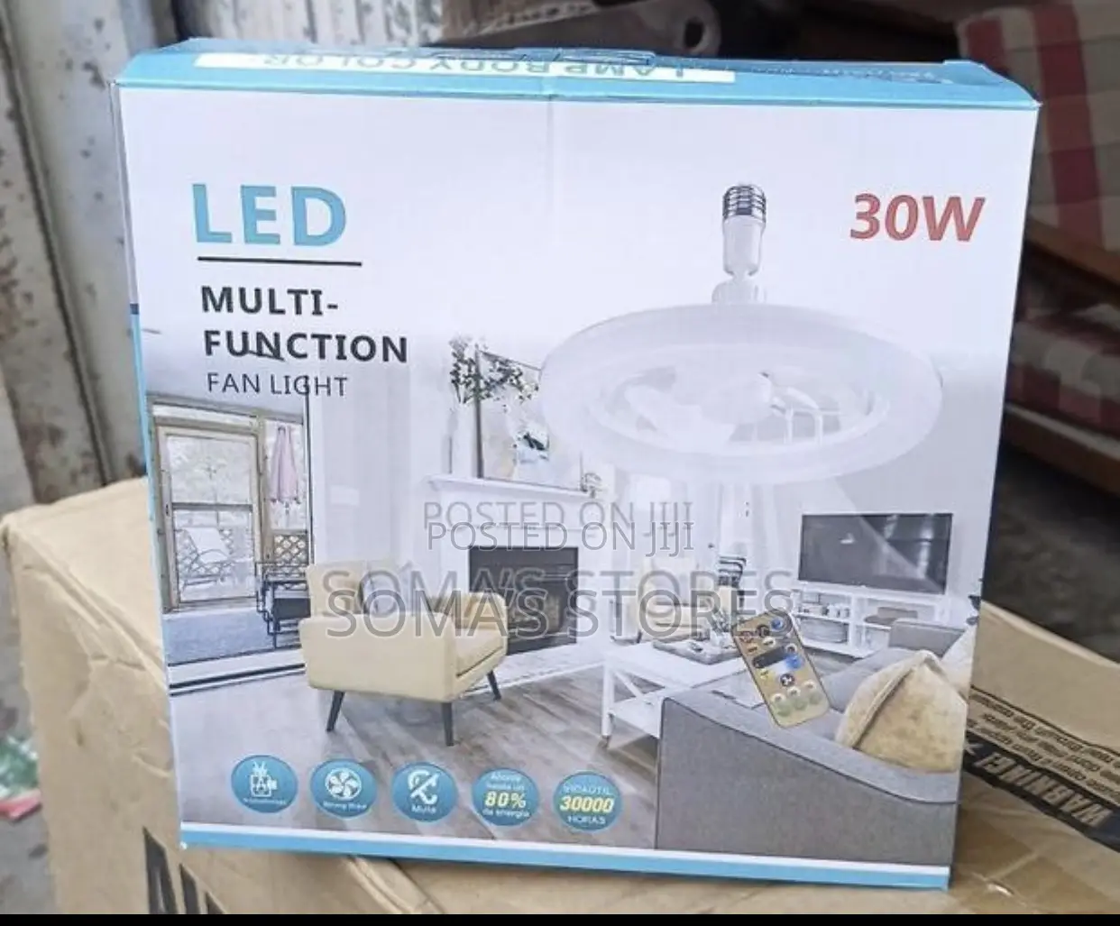 LED Light Roof Fan