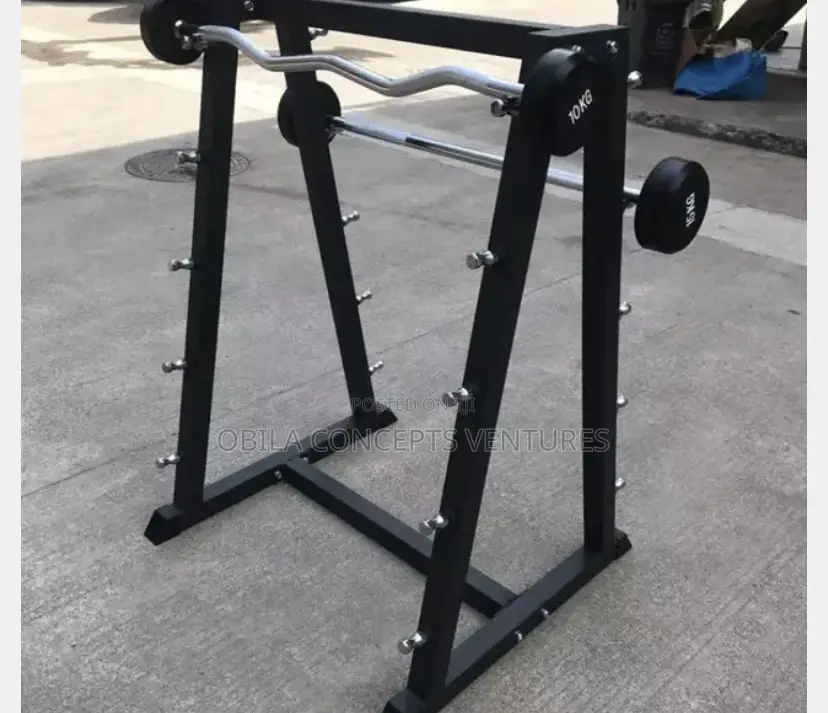 Commercial Barbell Rack
