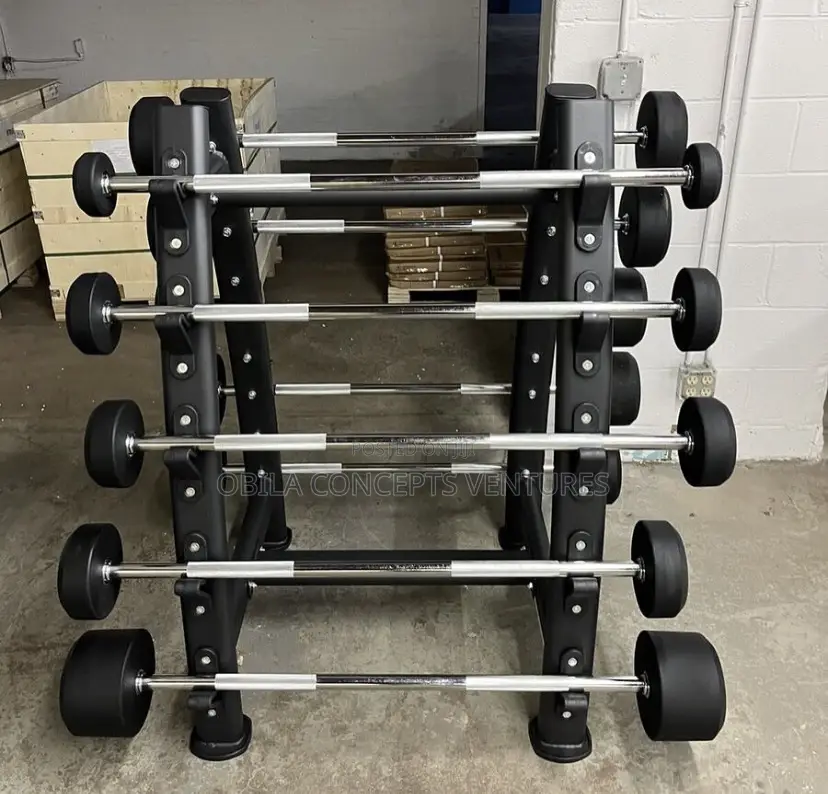 Commercial Barbell Rack