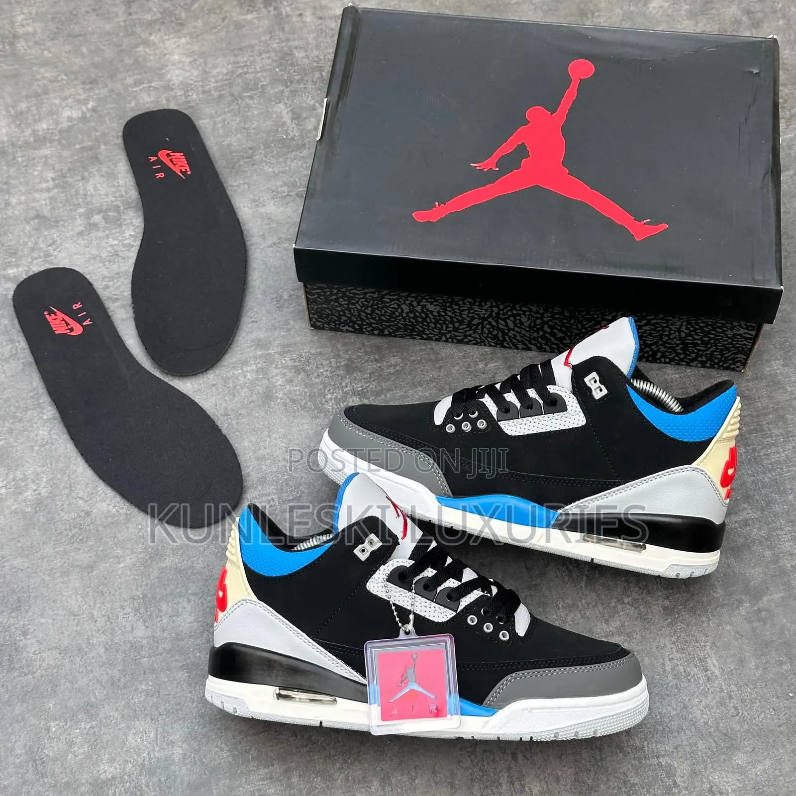 Original Nike Air Jordan 3 Rare Air Sneakers