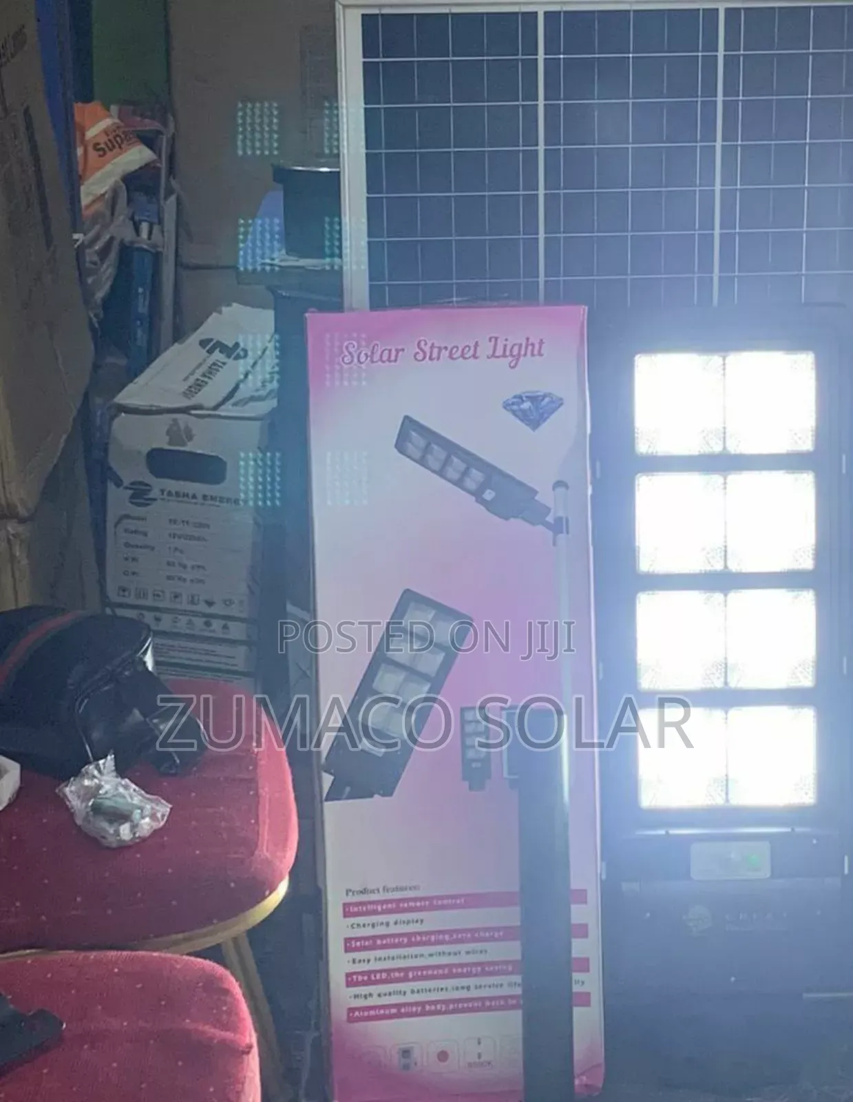 Oraginal Brand 800watts Solar Street Light
