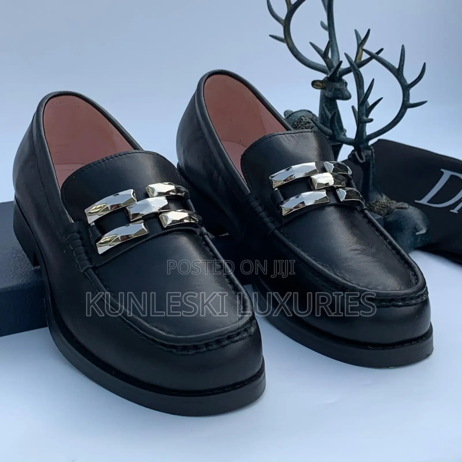 Original Dior Leather Casual Shoes for Men
