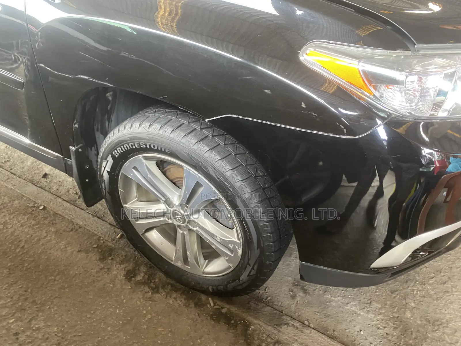 Toyota Highlander Limited 2012 Black