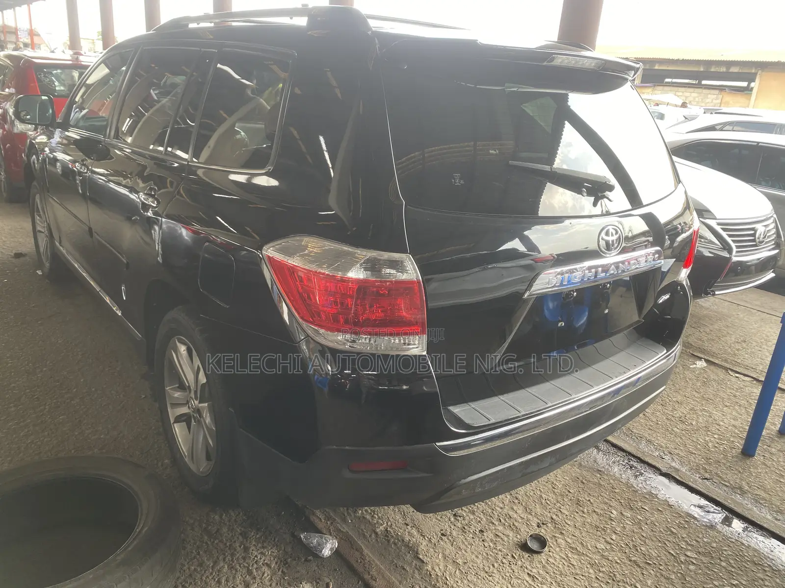 Toyota Highlander Limited 2012 Black