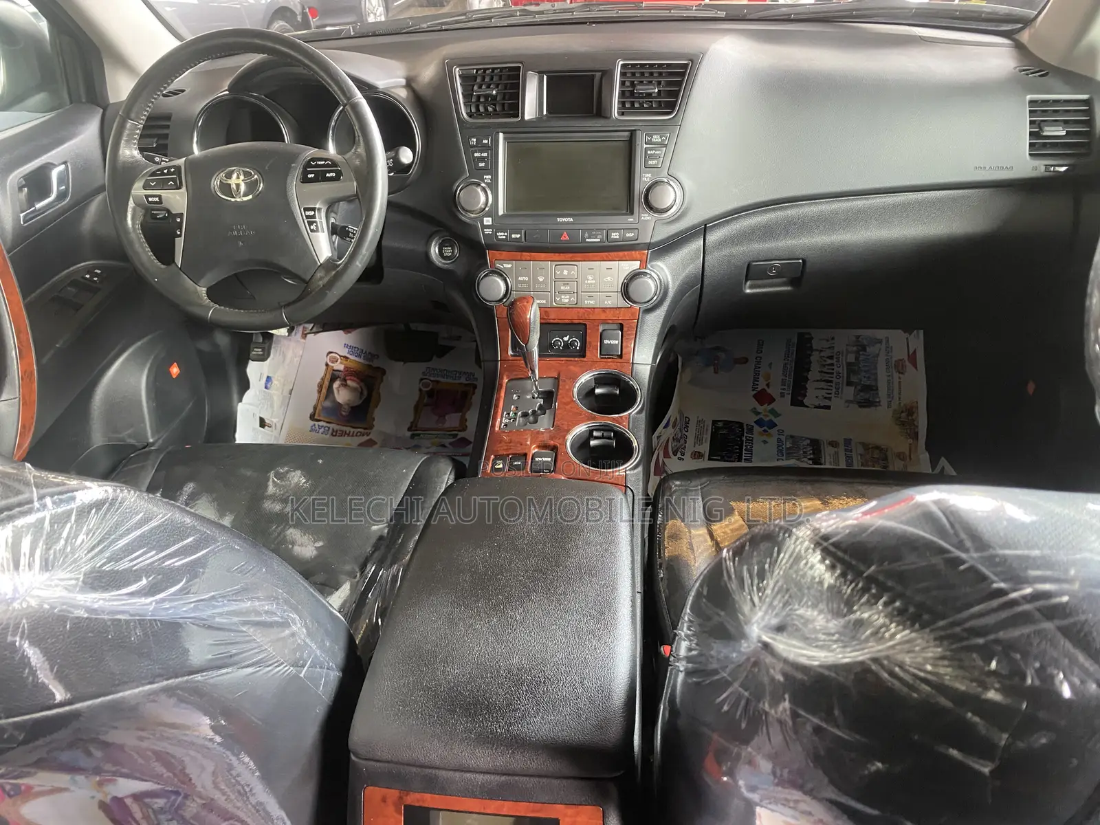 Toyota Highlander Limited 2012 Black
