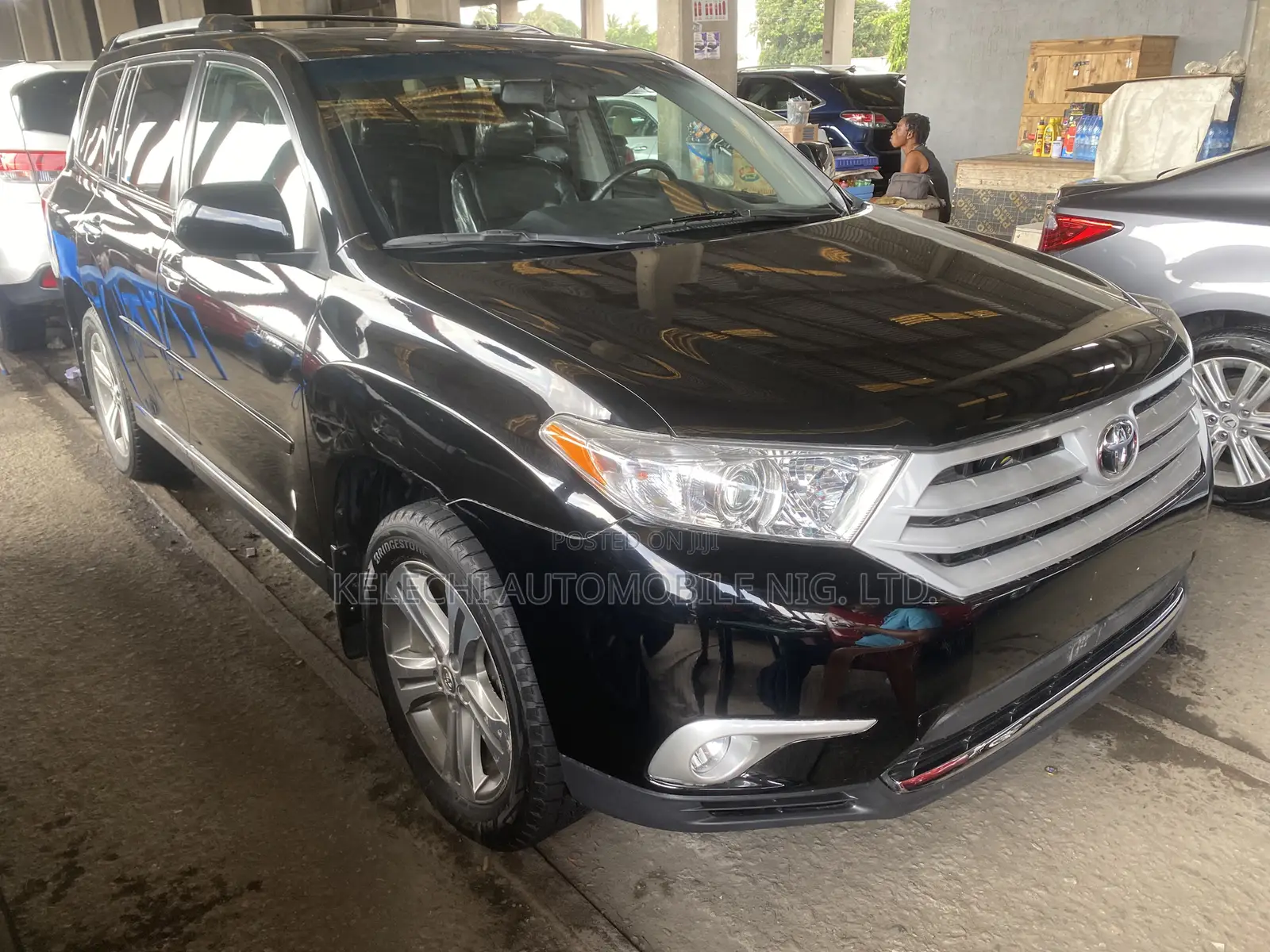 Toyota Highlander Limited 2012 Black