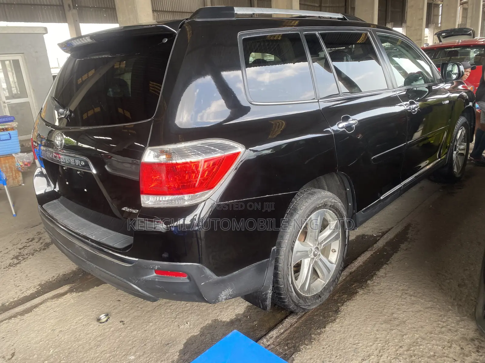 Toyota Highlander Limited 2012 Black