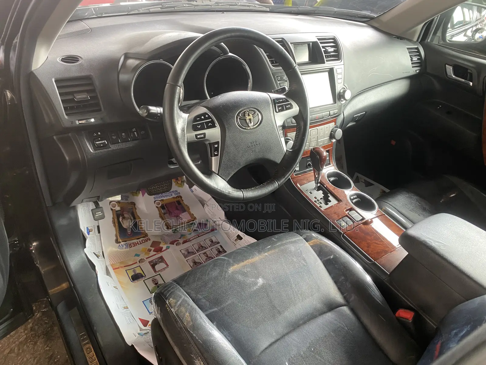 Toyota Highlander Limited 2012 Black