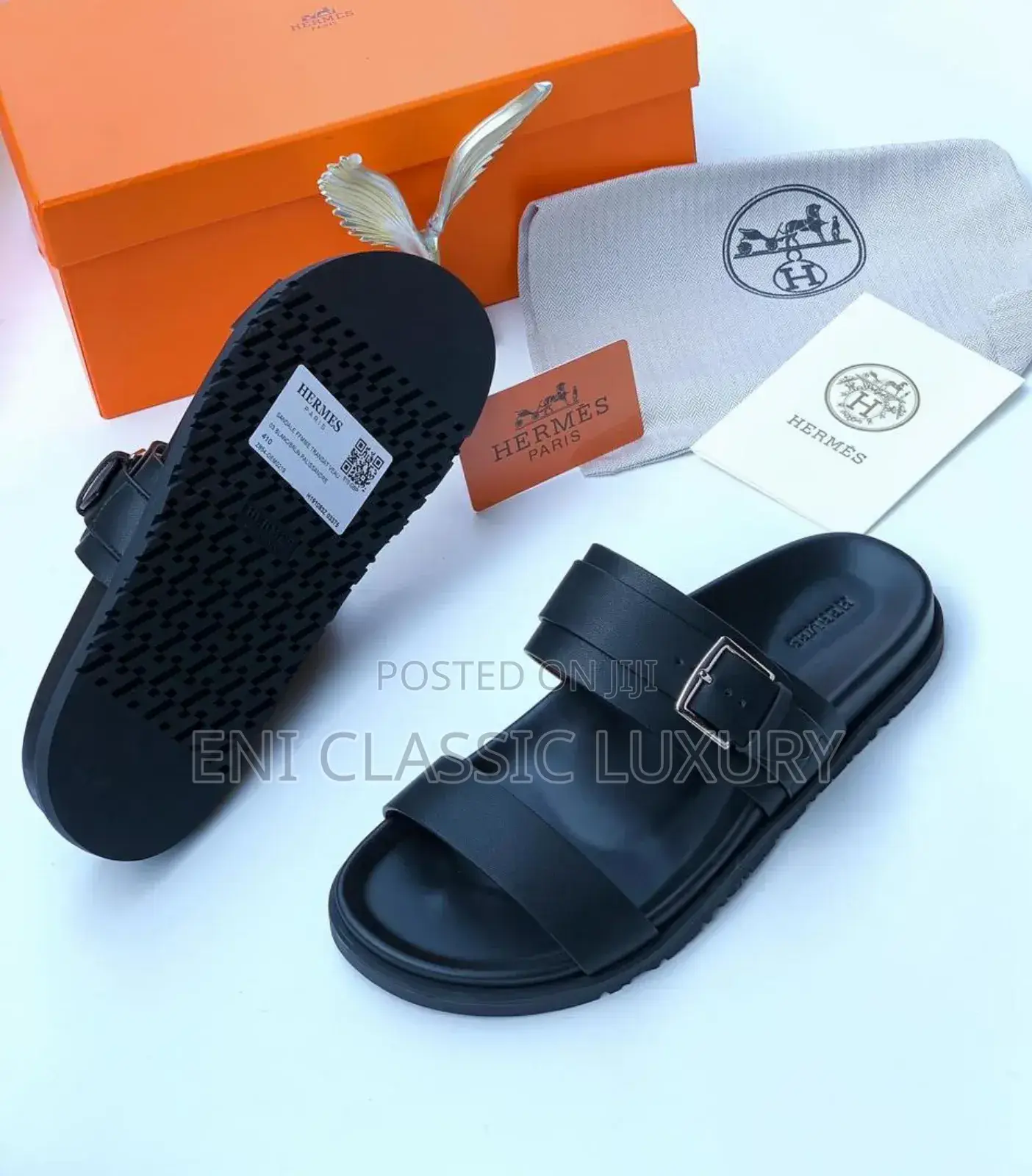 Hermes Luxury Slippers for Men Available in Store