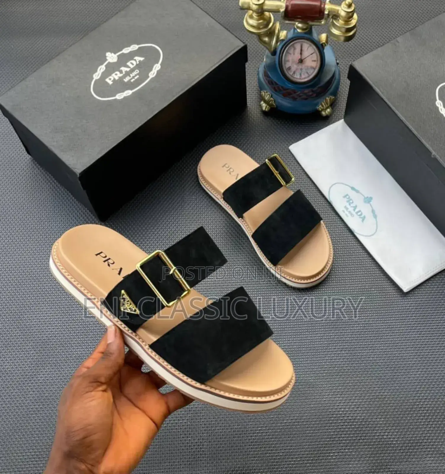 Hermes Luxury Slippers for Men Available in Store