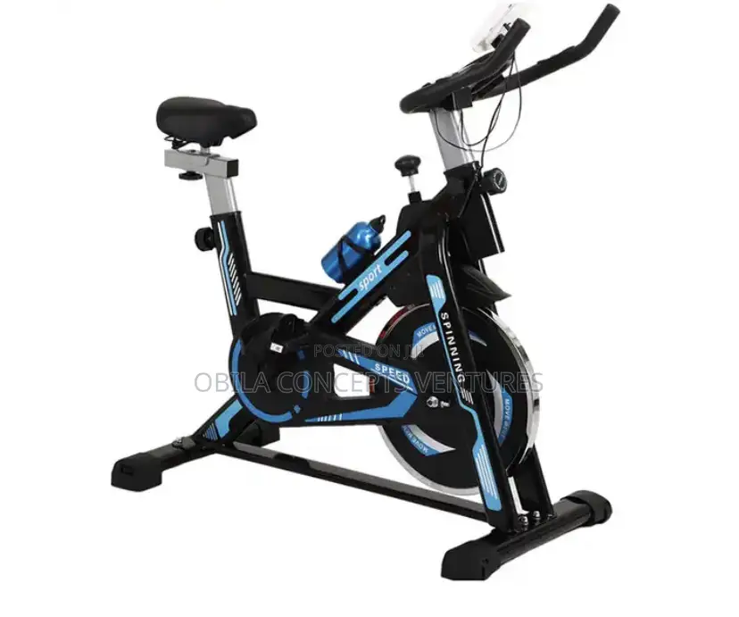 Pro Pedal Spinning Bike and Water Bottle