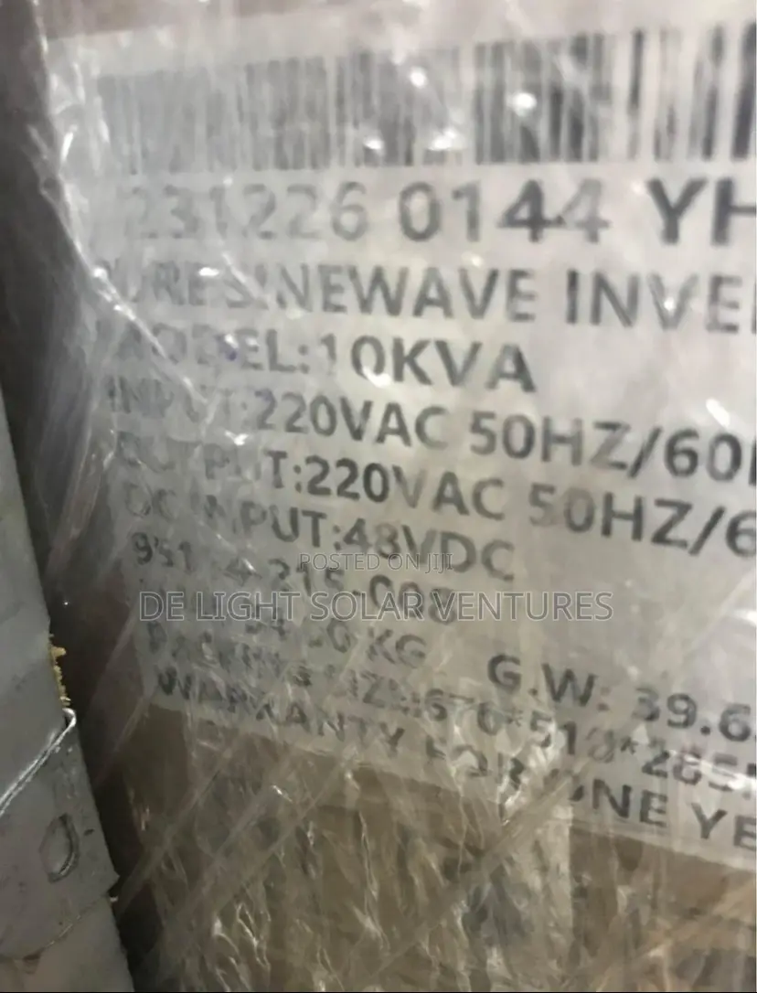 Yohako Inverter 10kva 48V Available Now