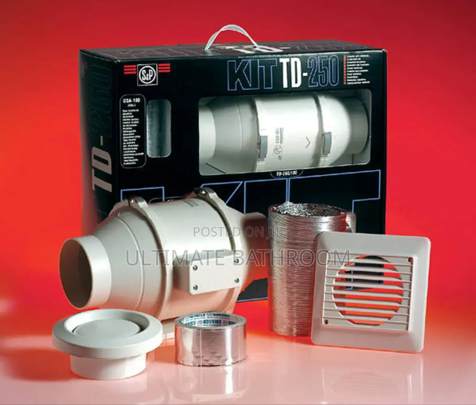 6" In Line Duct Exhaust Fan