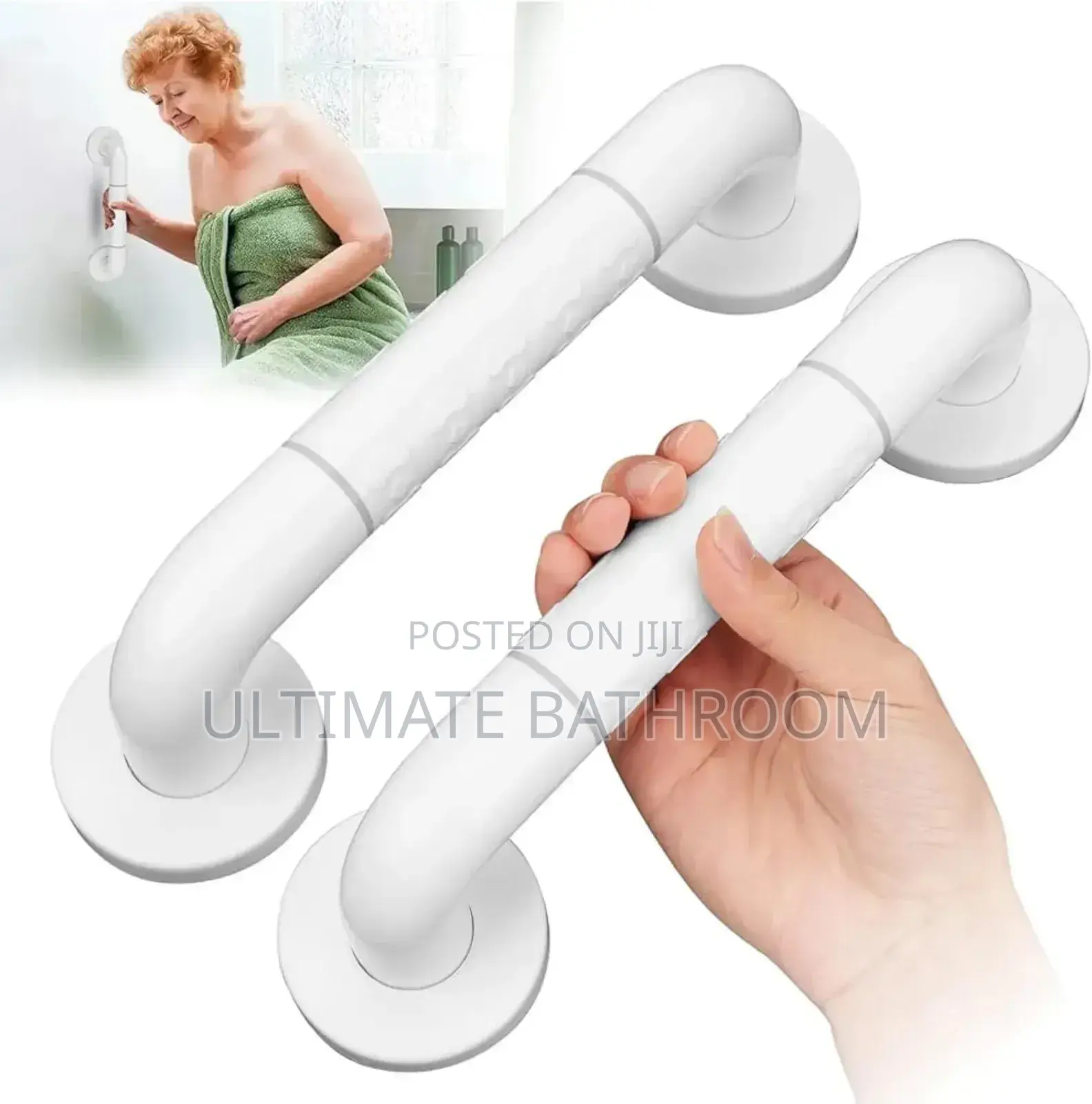 White Grab Bar For Stairs, Hotel And Homes