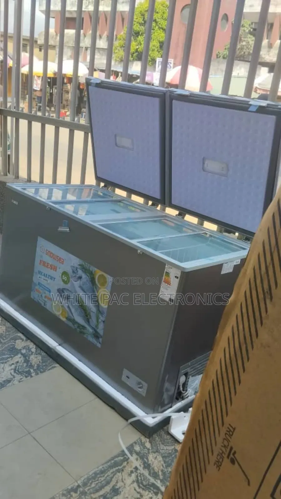 Original Snowsea Freezer Double Door 600 Litre High Quality