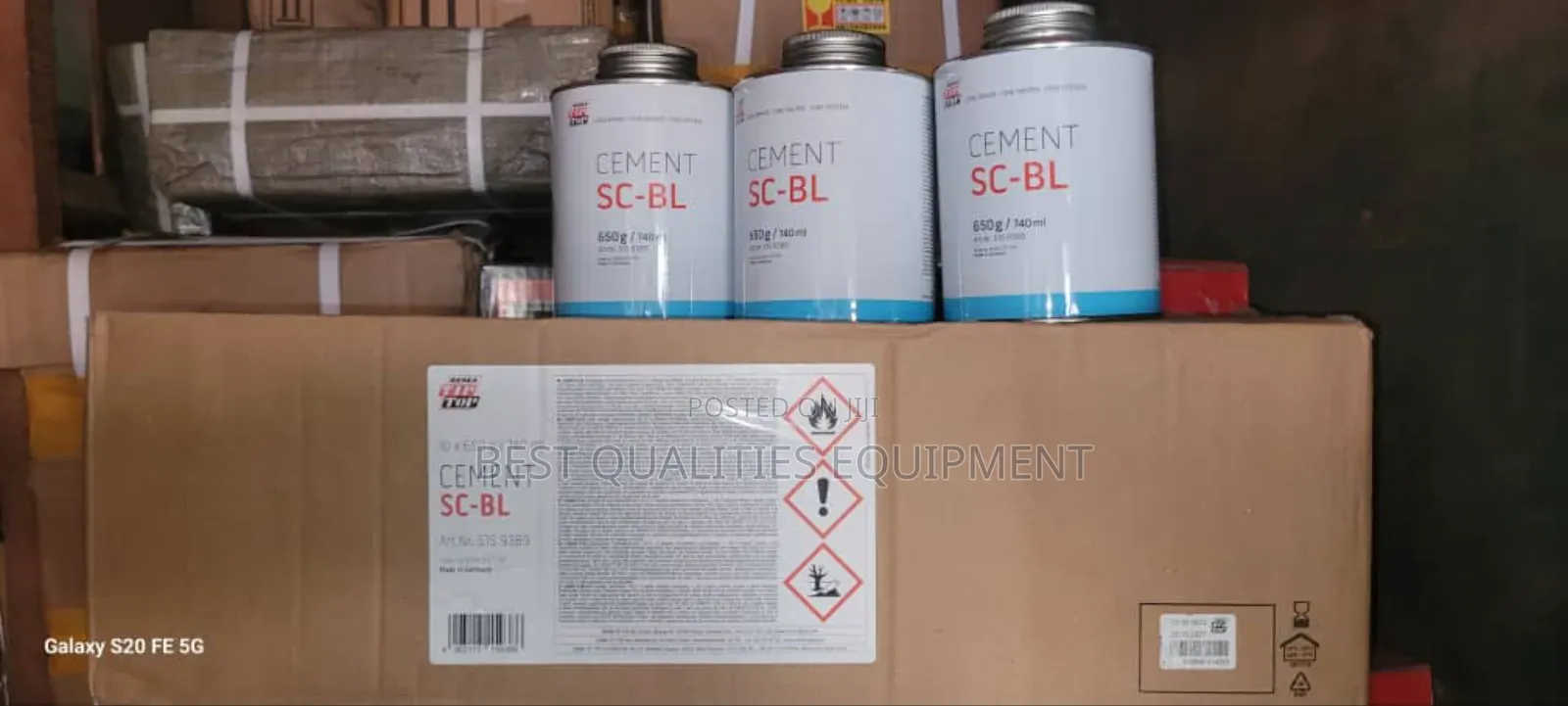 Sc-Bl Rema Tip Top Cement Gum/ Vulcanizing Solution