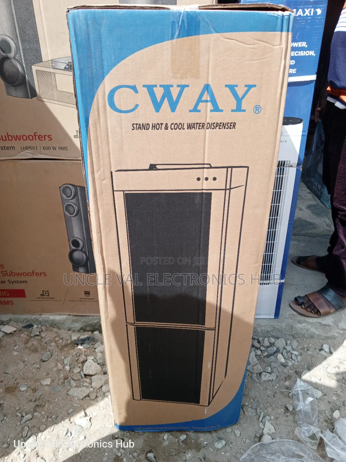 Cway Water Dispenser With Freezer