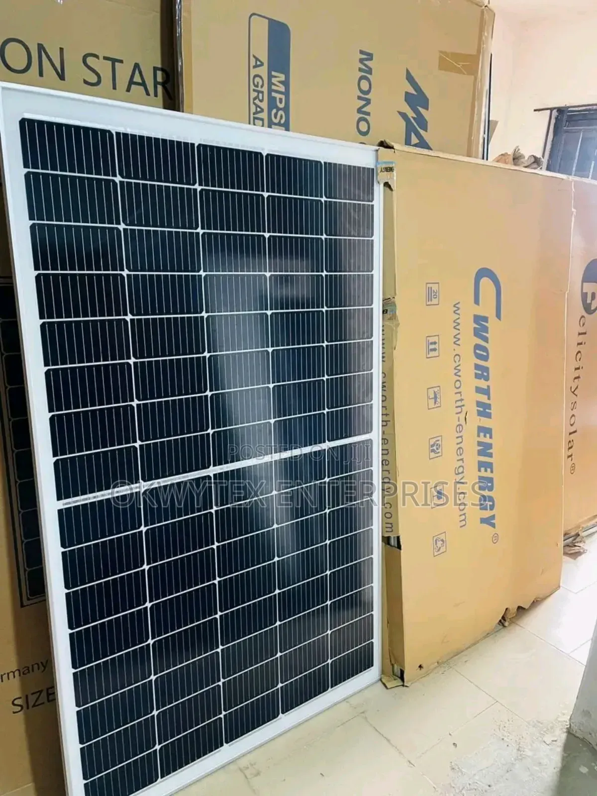 480watts Cworth Energy 25year Life Span