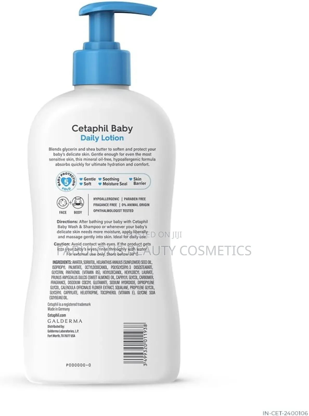 Cetaphil Baby Wash Shampoo Plus Body Lotion
