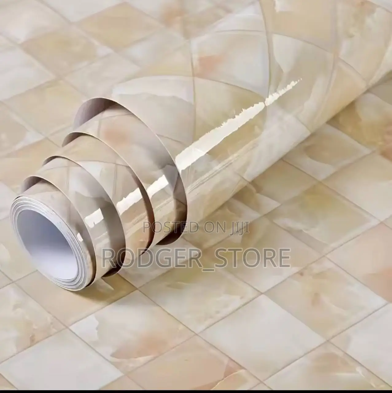 Marble Kitchen Oil-Proof Film Stove Waterproof
