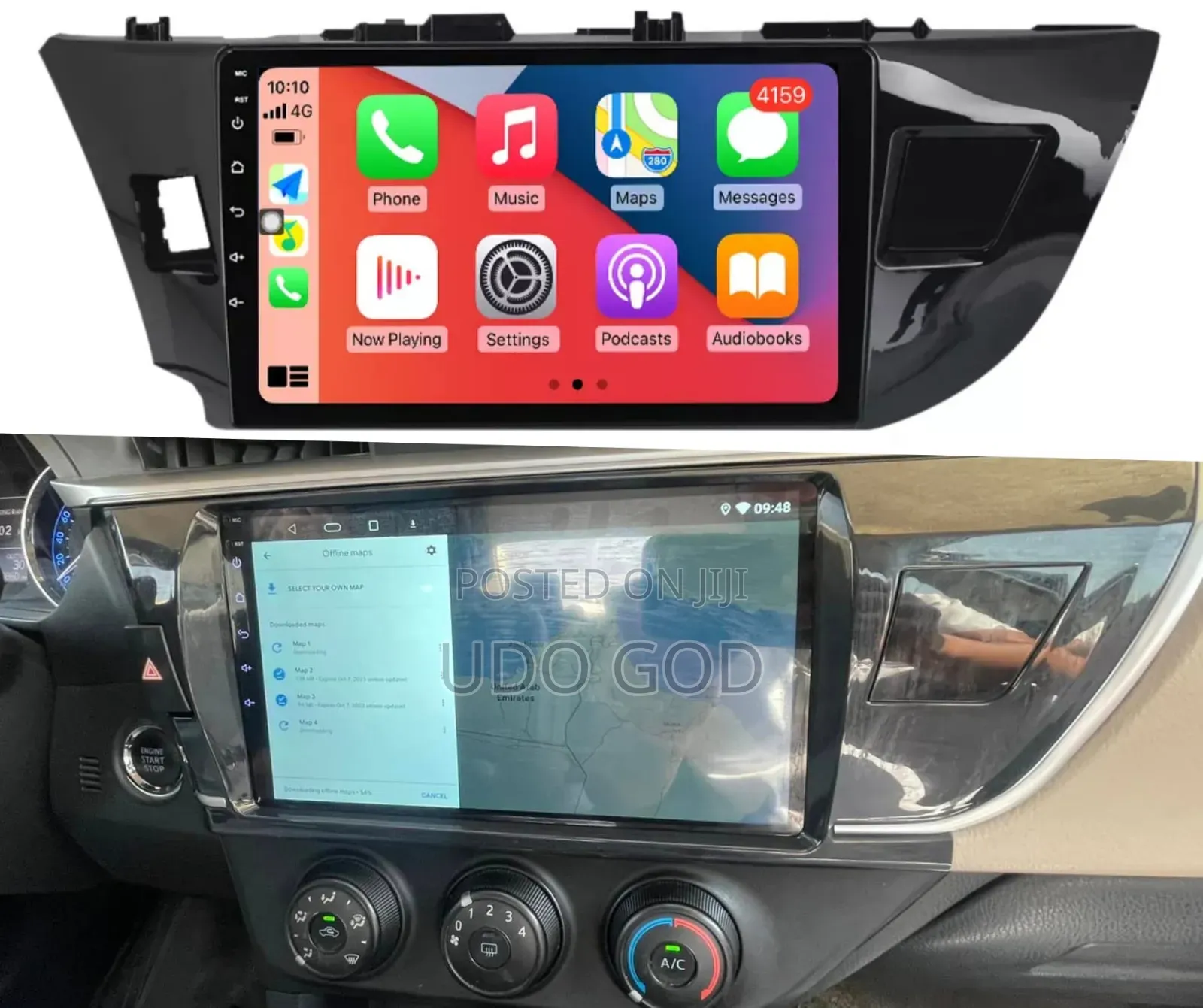 Toyota Corolla 2012-2017 Android Apple Car Play