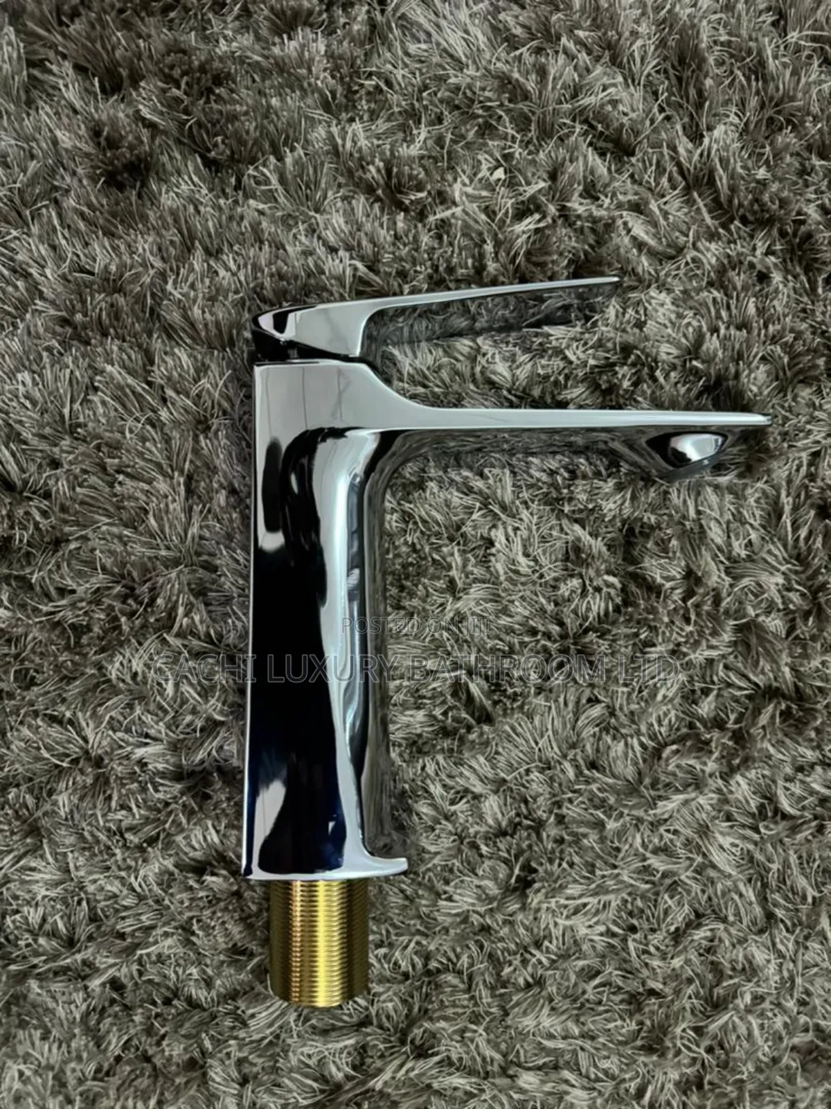 Chrome Short Basin Tap