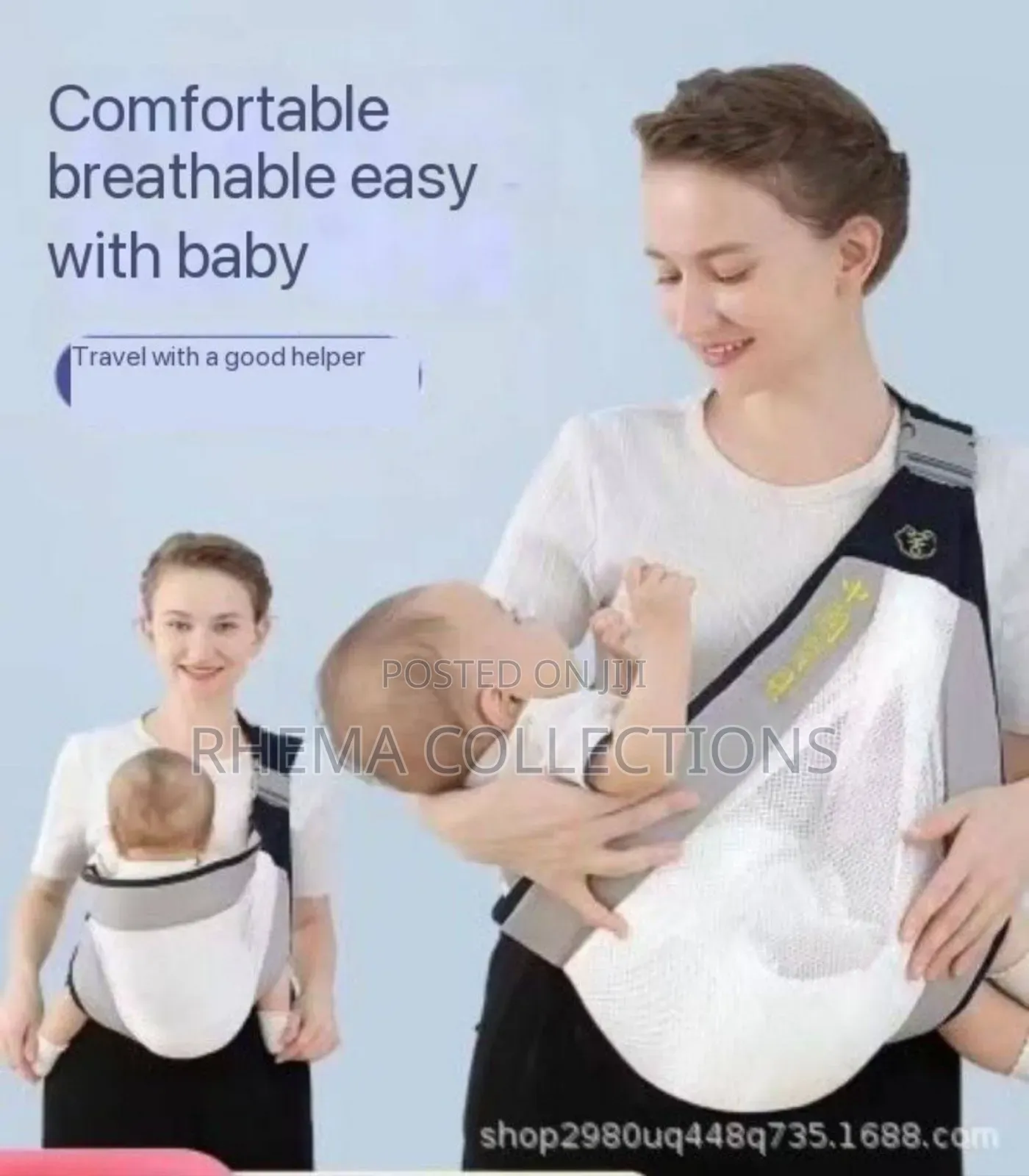 Posh Multi-Positioning Baby Carrier Strap