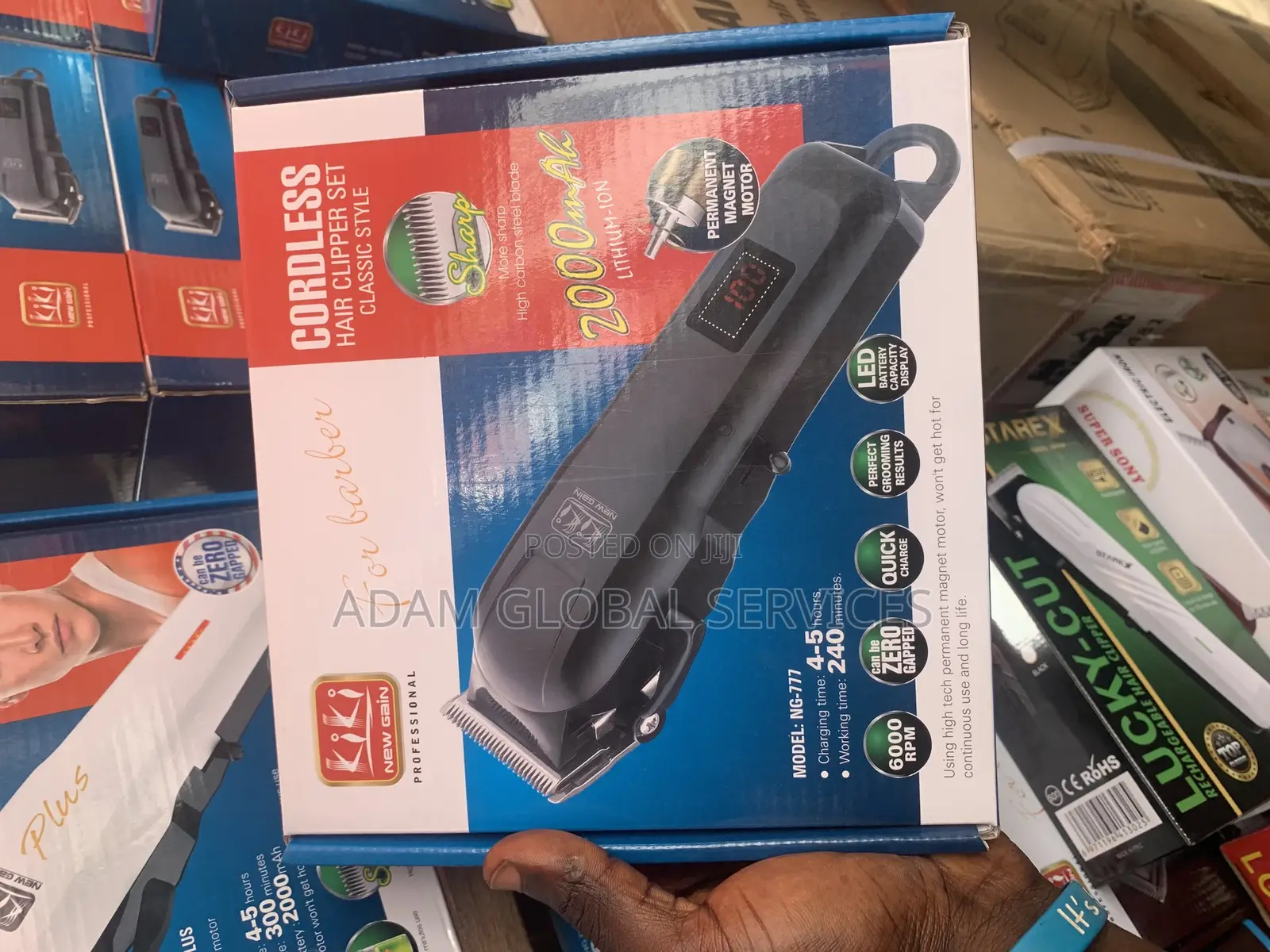 Kiki Cordless Hair Clipper