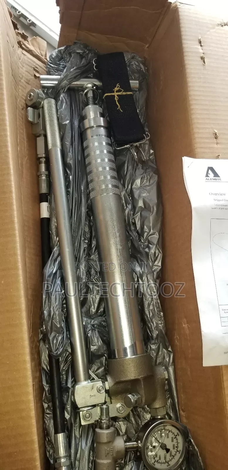High Pressure Iron Grease Gun