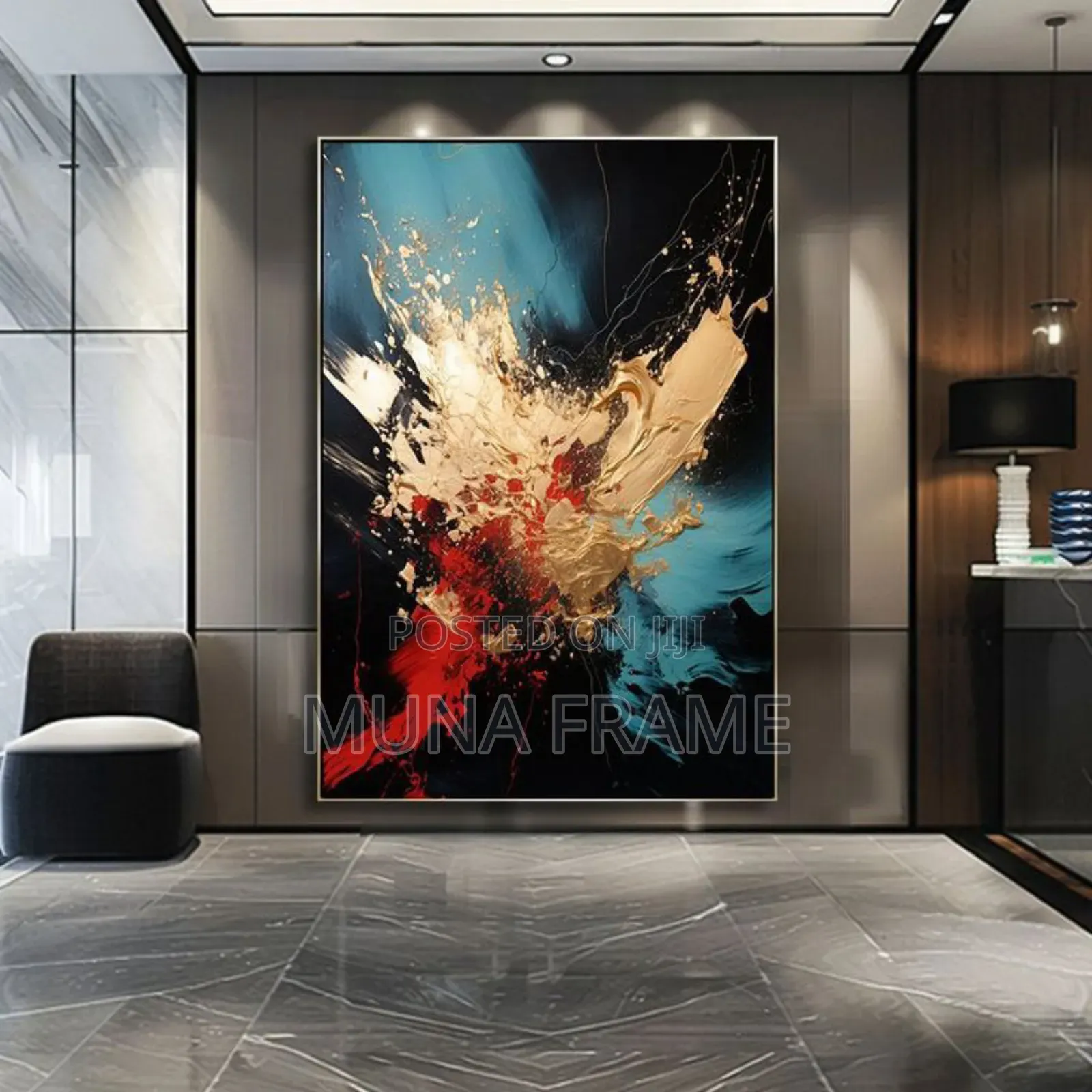 Acrylic Canvas Print Very Unique