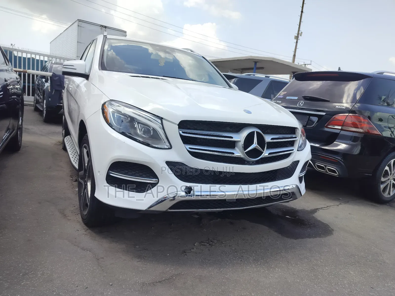 Mercedes-Benz GLE-Class GLE 350d 4MATIC 2017 White