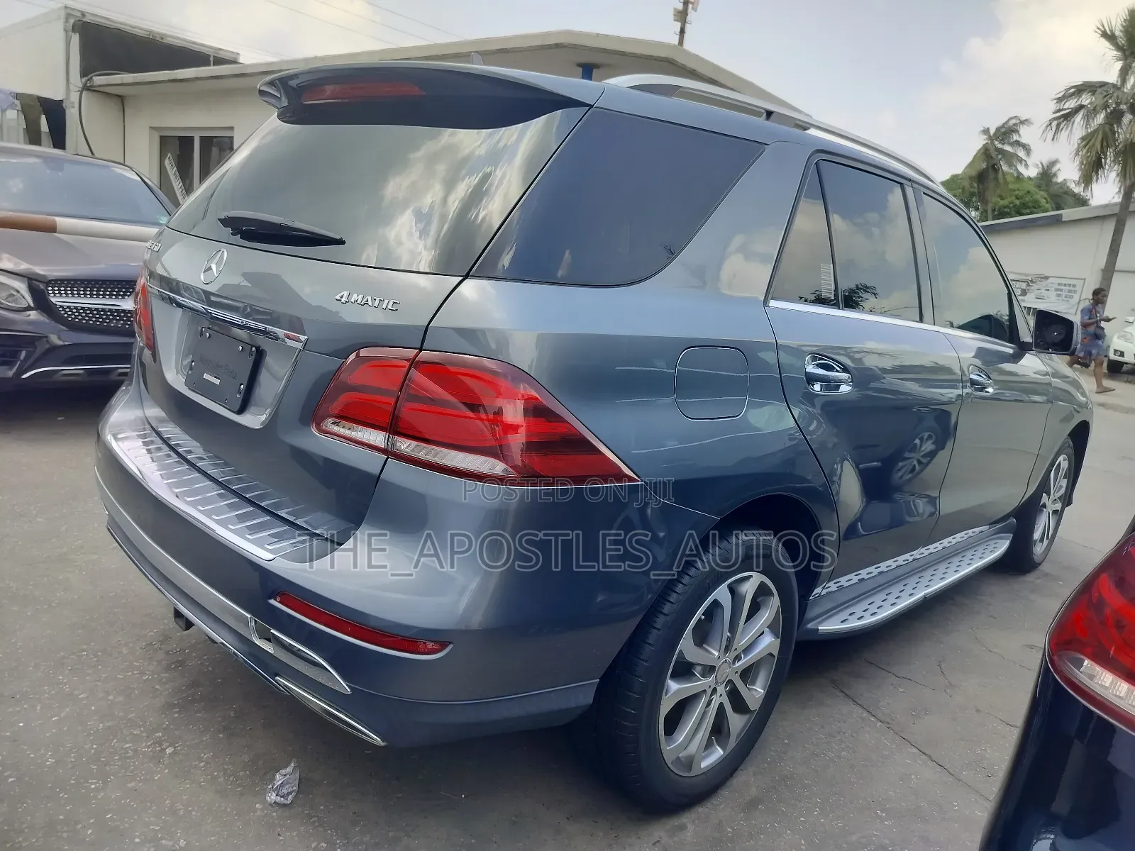 Mercedes-Benz GLE-Class GLE 350d 4MATIC 2016 Gray