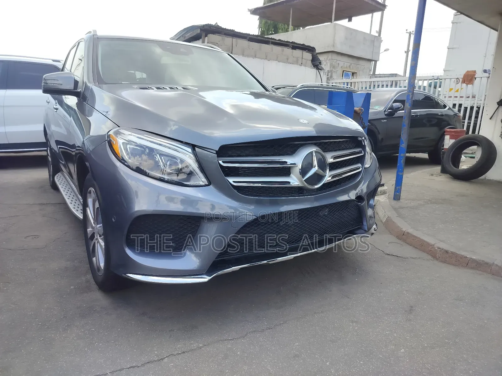Mercedes-Benz GLE-Class GLE 350d 4MATIC 2016 Gray