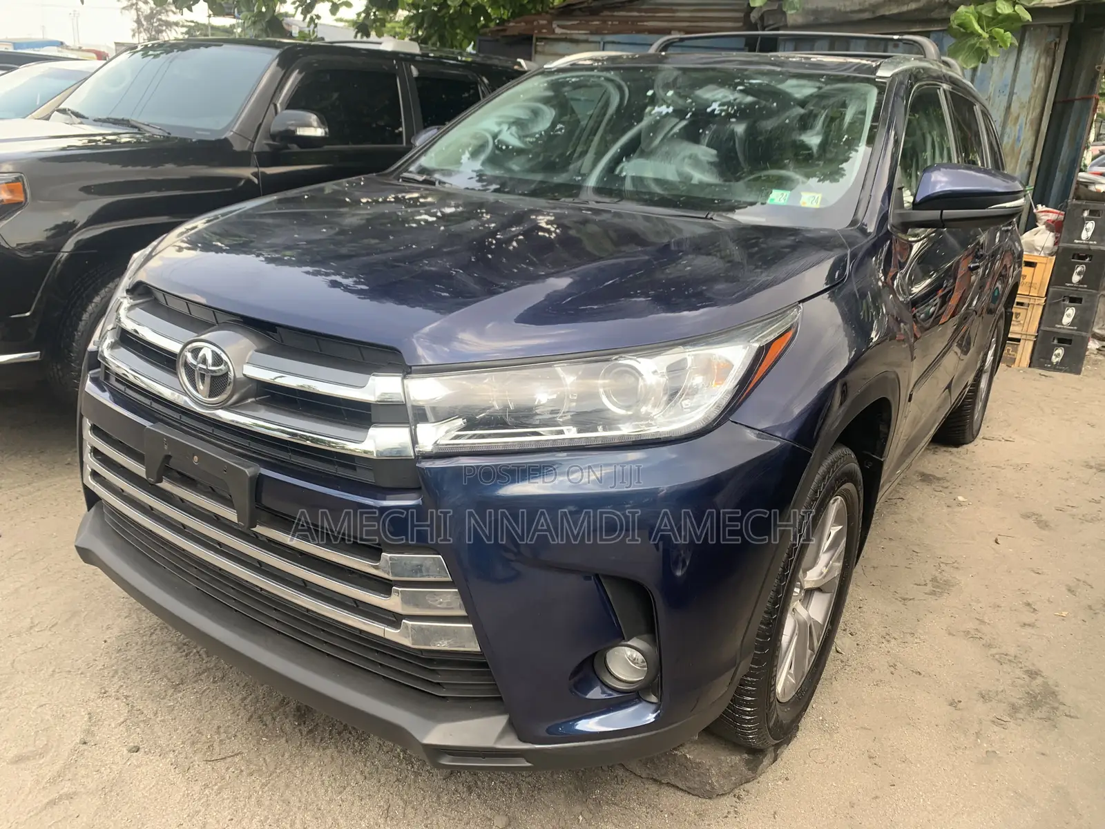Toyota Highlander XLE V6 4x2 (3.5L 6cyl 6A) 2016 Blue