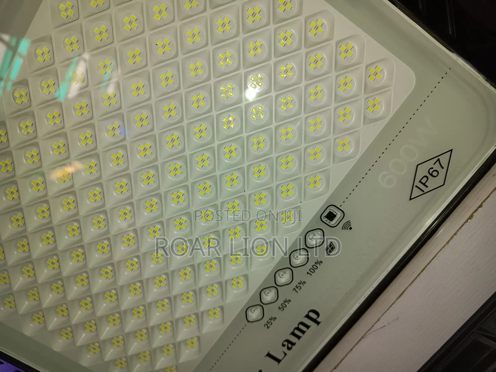600W Solar Flood Light