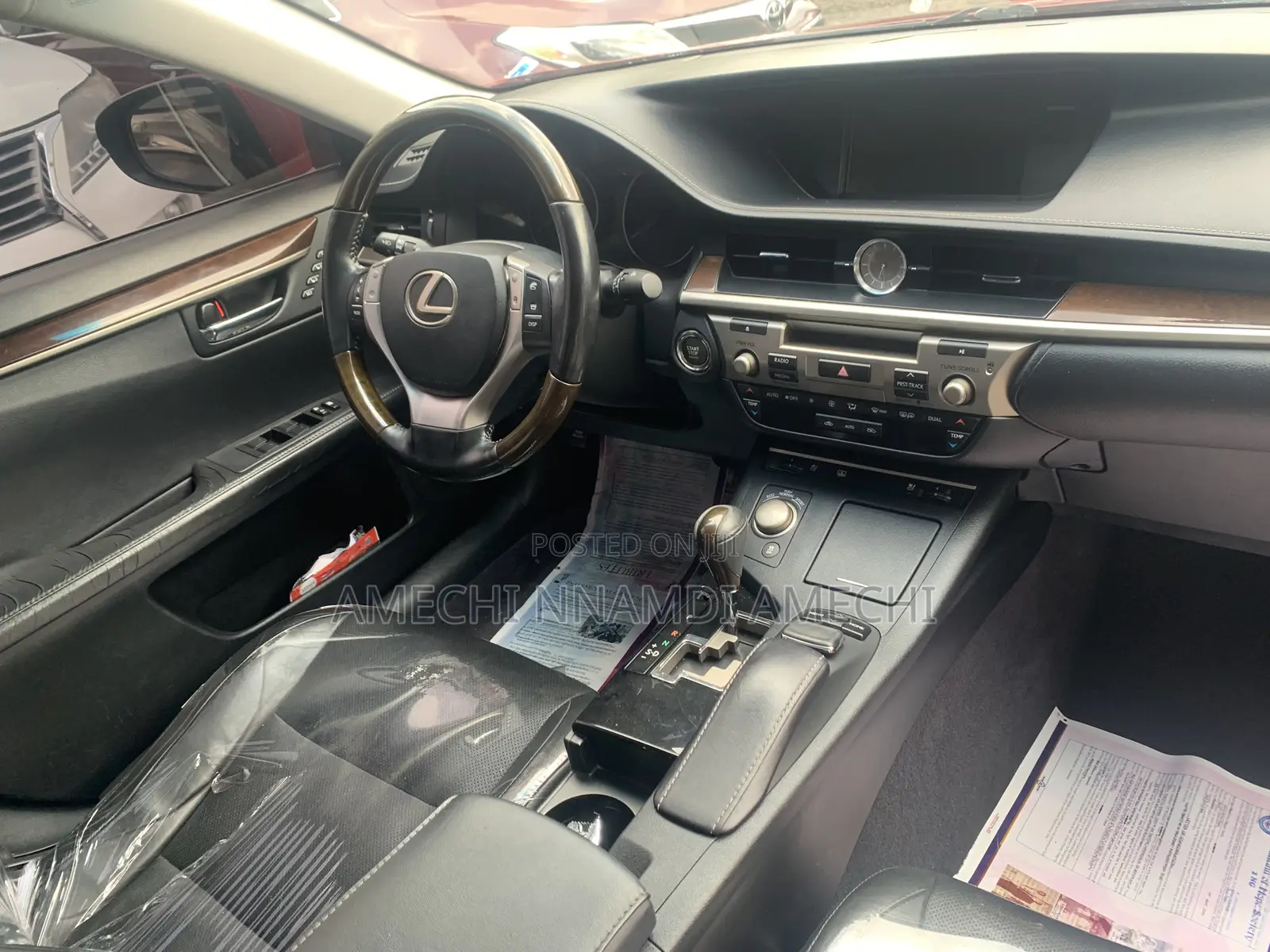Lexus ES 350 FWD 2016 Red