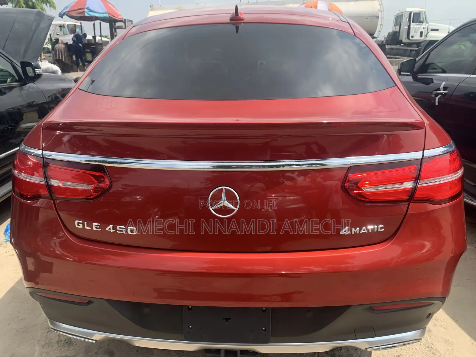 Mercedes-Benz GLE-Class GLE 450 4MATIC 2019 Red