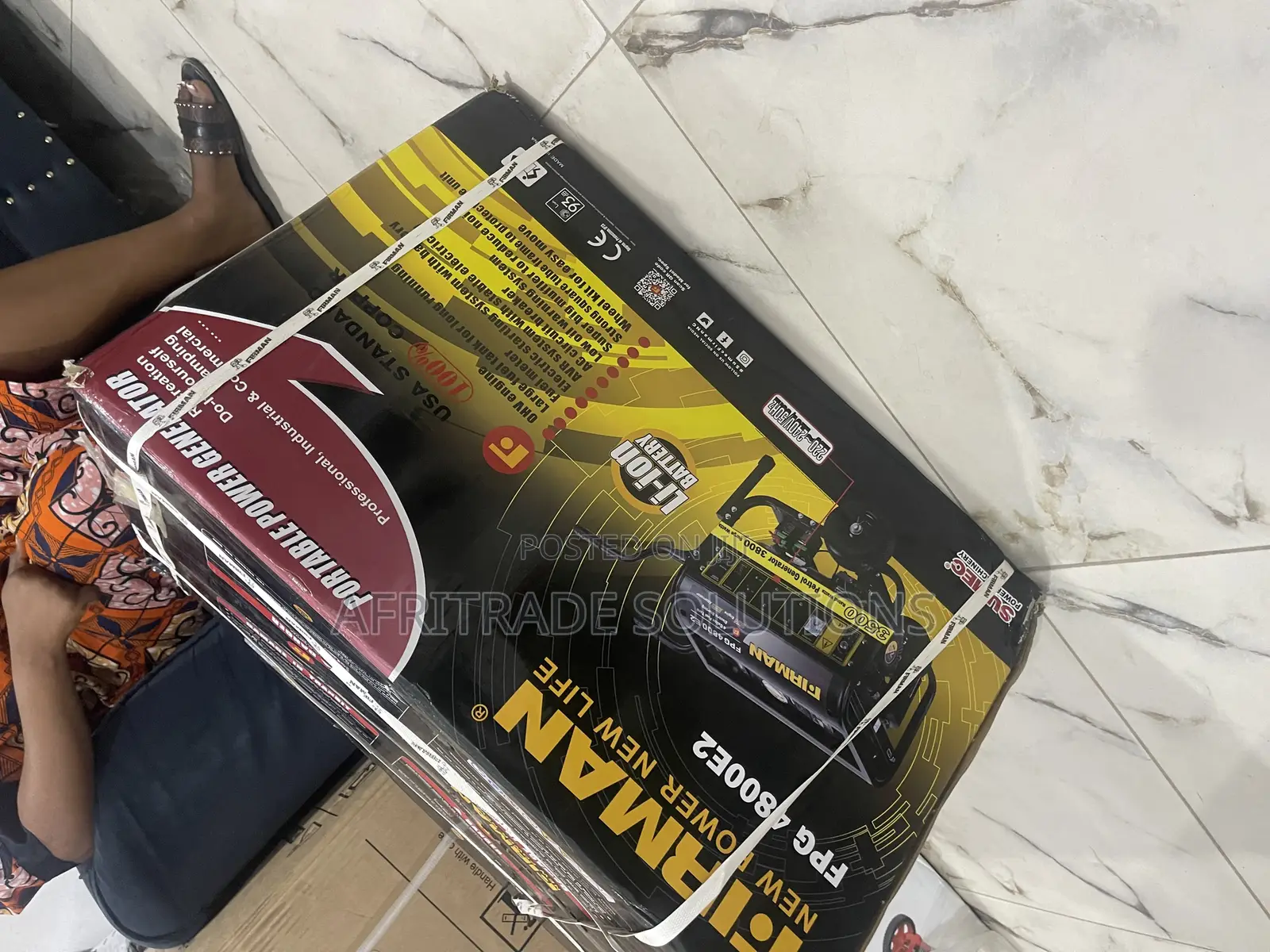 Quite Power Firman FPG4800E2 3KVA GENERATOR
