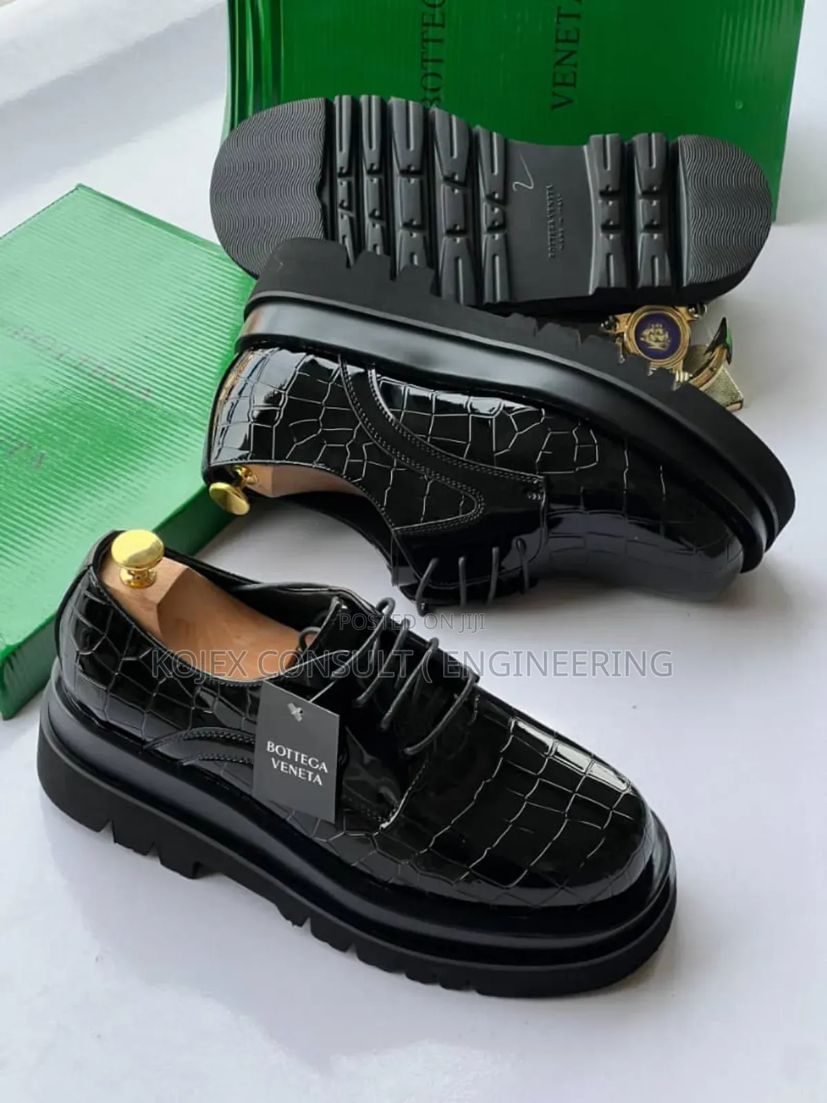Laced Bottega Veneta Loafers Available
