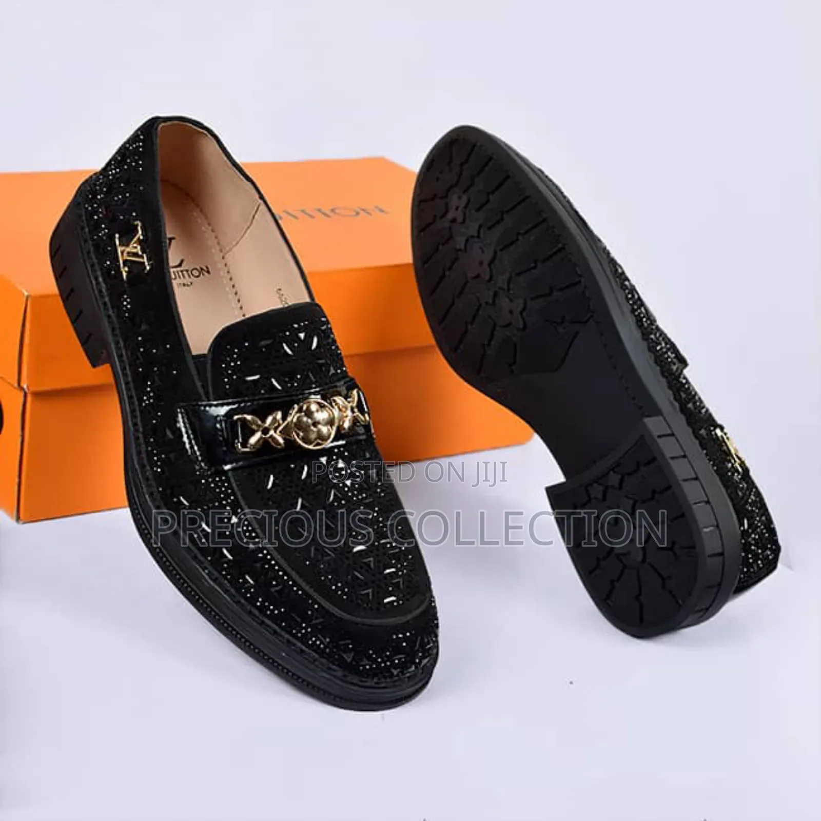 Men's Louis Vuitton Stone Chain Shoe