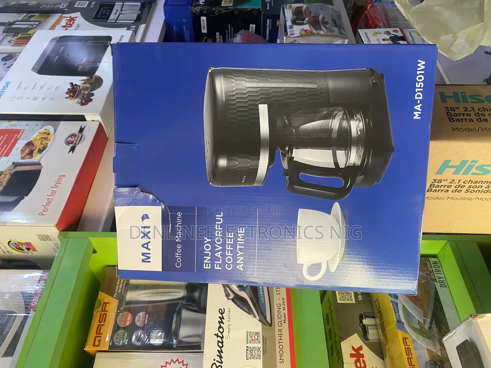 Maxi Coffee Machine ,Black