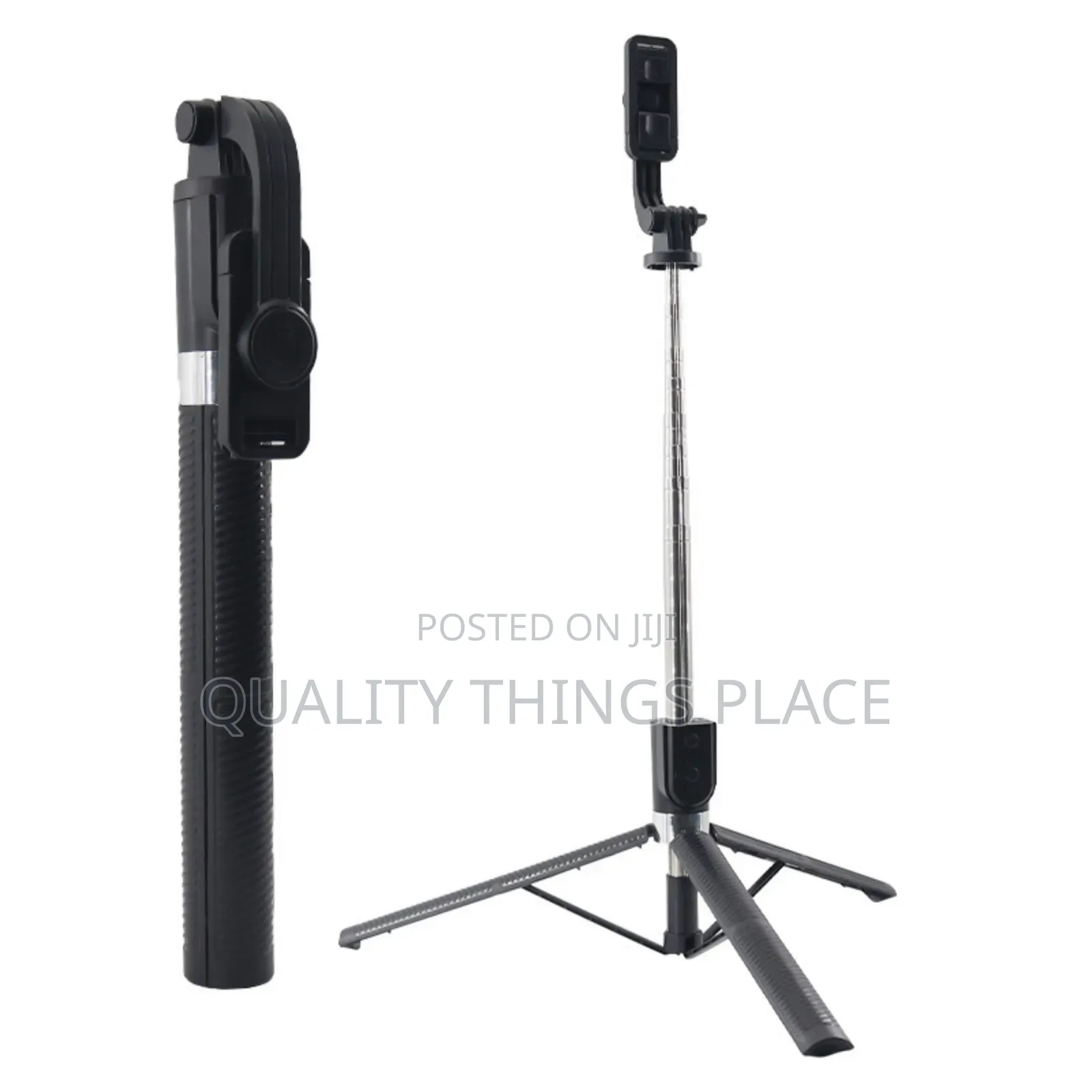 6 Feet Long Tripod Stand and Selfie Stick With Fill Light
